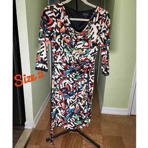 Tahari Print Dress